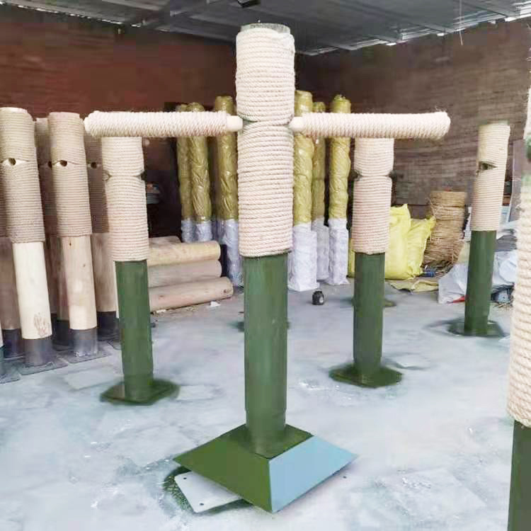 木桩训练器材 从传统武术到现代体育的多维应用